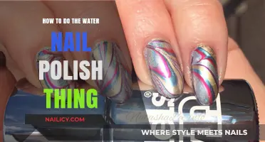 Master the Water Nail Polish Technique: Easy Step-by-Step Guide