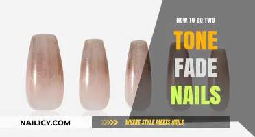 Master the Art of Two-Tone Fade Nails: Easy DIY Guide
