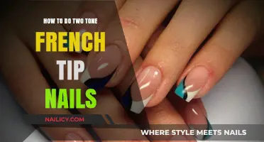 Mastering Chic Two-Tone French Tip Nails: Easy DIY Guide