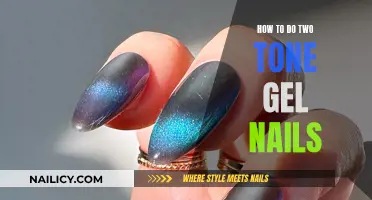 Gel Nails, Two-Tone Style: Achieving the Perfect Manicure