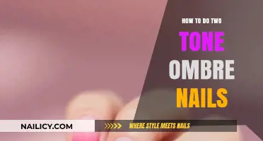 Master Two-Tone Ombre Nails: Easy DIY Steps for Stunning Results