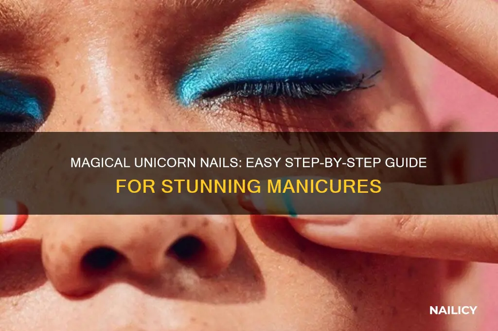 how to do unicorn nails