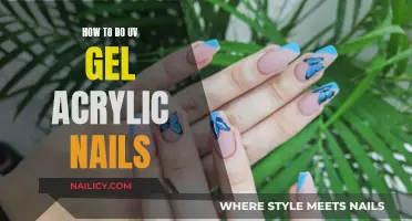 Gel Acrylic Nails: Mastering the UV Technique