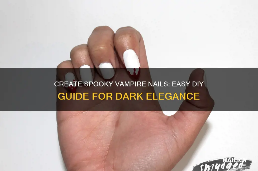 how to do vampire nails