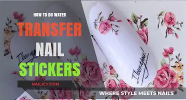 Easy DIY Water Transfer Nail Stickers: Step-by-Step Guide for Stunning Nails