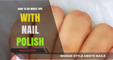 Easy French Manicure: Mastering White Tips with Nail Polish at Home