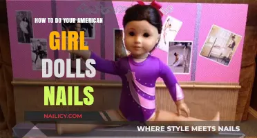 Easy DIY Nail Art for Your American Girl Dolls
