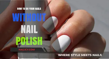 Creative Nail Care: Achieving Stunning Nails Without Nail Polish