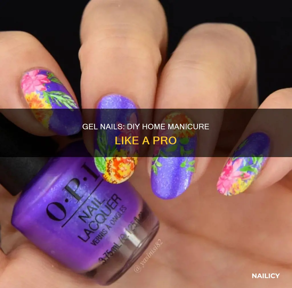 how to do your own nails with gel