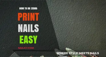 Easy Zebra Print Nails: Simple Steps for Striking DIY Manicure