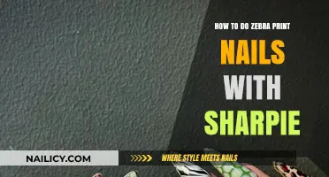 DIY Zebra Print Nails: Easy Sharpie Tutorial for Wild Manicures