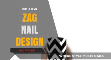Master the Zig Zag Nail Design: Easy Steps for Stunning Manicures