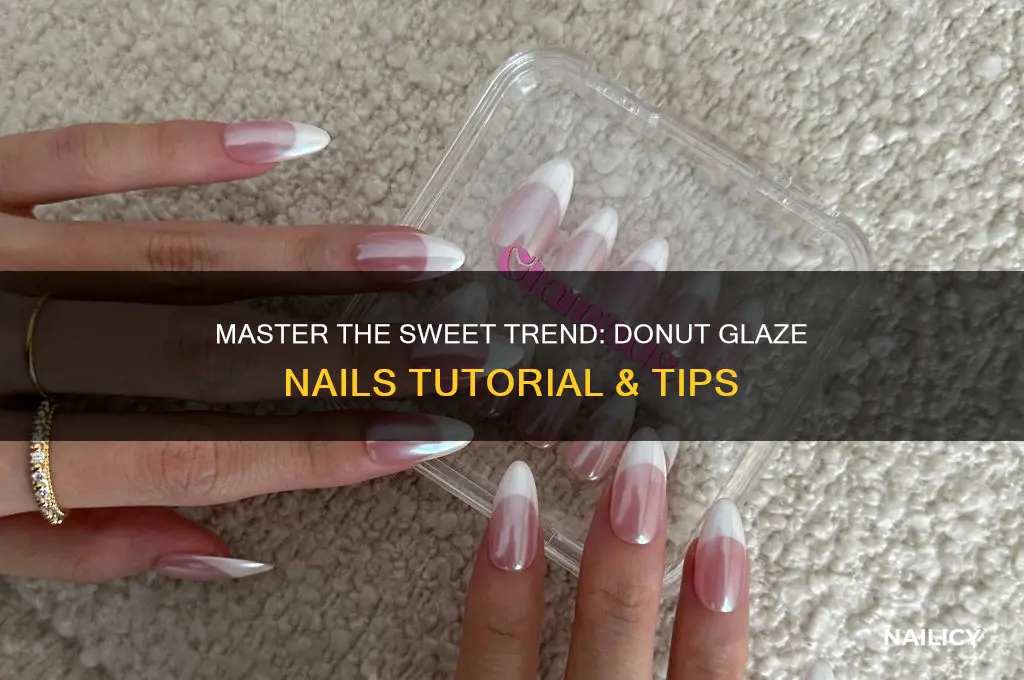 how to donut glaze nails