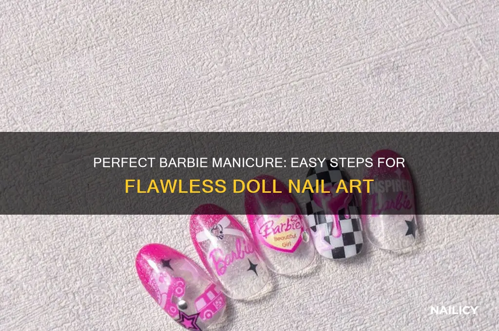 how to doyour barbies nails