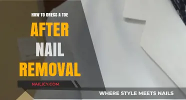 Dressing Your Toe: Post-Nail Removal Care