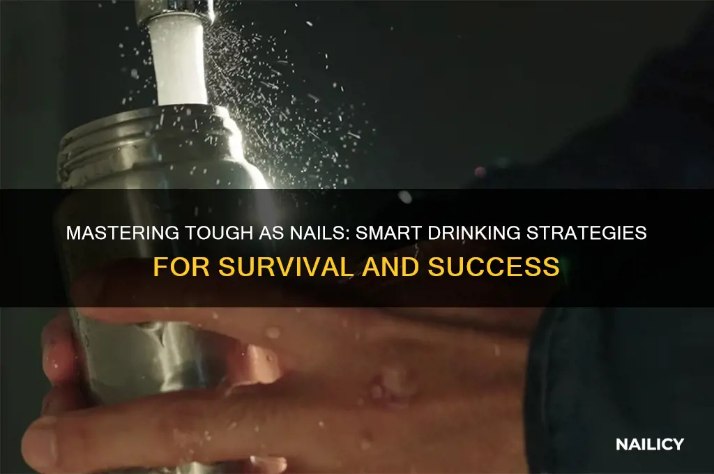how to drink in tough as nails