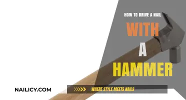 Mastering the Art of Driving Nails with a Hammer: A Beginner's Guide