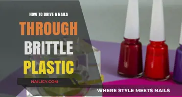 Mastering the Art of Driving Nails Through Brittle Plastic Safely