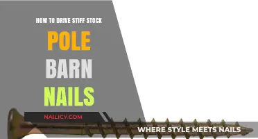 Mastering the Art of Driving Stiff Stock Pole Barn Nails