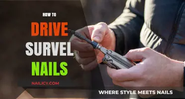 Mastering the Art of Driving Survel Nails: Tips and Techniques