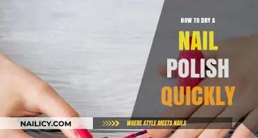 Quick-Dry Nail Polish Hacks: Speed Up Your Manicure Effortlessly
