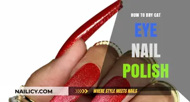 Quick Tips to Dry Cat Eye Nail Polish Flawlessly