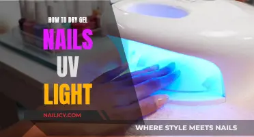 Drying Gel Nails: Using UV Light for Quick Results
