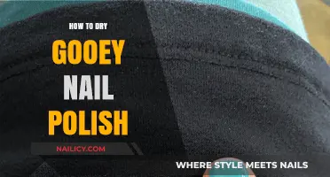 Quick Fixes: Drying Gooey Nail Polish Like a Pro