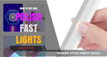 Quick Tips to Dry Nail Polish Fast with Lights