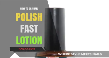 Quick Tips to Dry Nail Polish Faster with Lotion Hacks