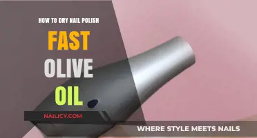 Quick Nail Polish Drying Hack: Olive Oil Secrets Revealed