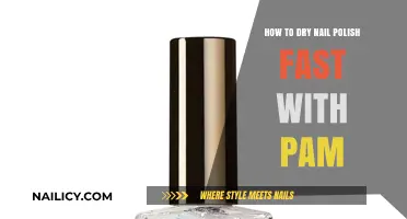 Quick Nail Polish Drying Hack: Pam's Speedy Solution Revealed