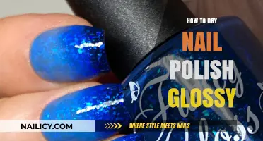 Achieve a High-Gloss Nail Polish Finish: Quick Drying Tips