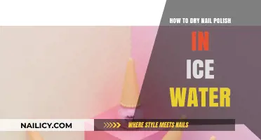 Quick Nail Polish Drying Hack: Ice Water Method Explained