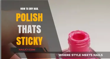 Quick Fixes for Sticky Nail Polish: Tips to Dry It Fast