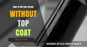 Quick Tips to Dry Nail Polish Without Using a Top Coat