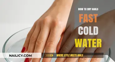 Quick Nail Drying Tips: Cold Water Hack for Fast Results