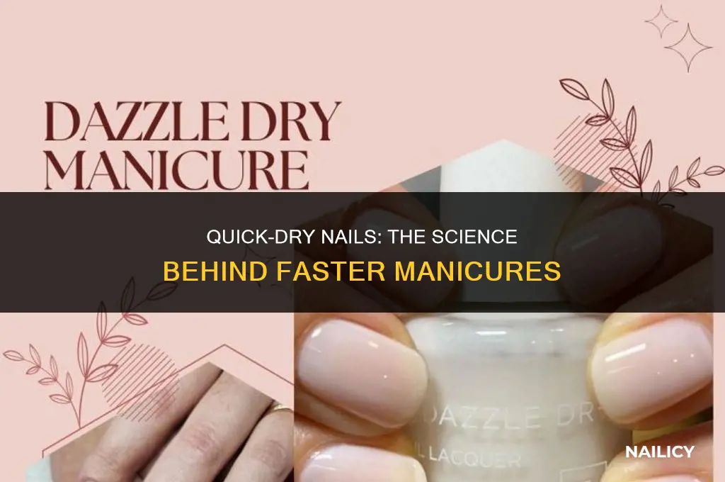 how to dry nails fast using science