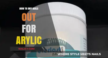 Quick Tips for Perfectly Dry Nails Before Applying Acrylic