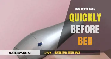 Quick Nail Drying Tips: Perfect Polish Before Bedtime