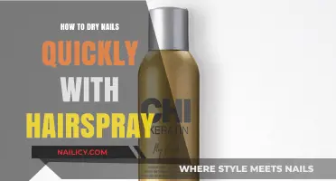 Quick Nail Drying Hack: Using Hairspray for Fast, Smudge-Free Results