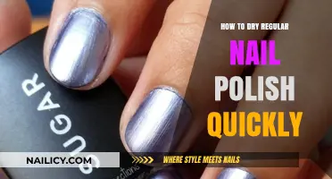 Quick-Dry Tips: Speed Up Regular Nail Polish Drying Time