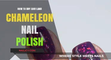 Quick Tips for Drying Savi Land Chameleon Nail Polish Flawlessly