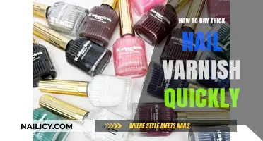 Quick-Dry Tips for Thick Nail Polish: Achieve Smooth, Fast Results