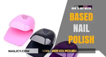 Quick Tips for Drying Water-Based Nail Polish Faster and Flawlessly