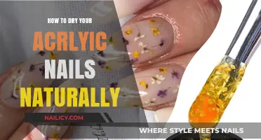 Natural Drying Tips for Acrylic Nails: A Gentle, Effective Guide