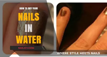 Quick Tips for Drying Your Nails in Water Effortlessly