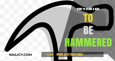 Mastering the Art of Drawing a Nail Ready for Hammering
