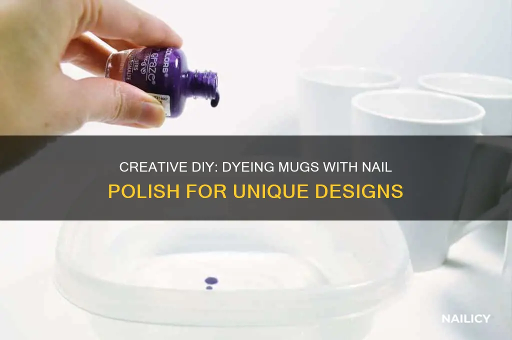 how to dye a mug with nail polish