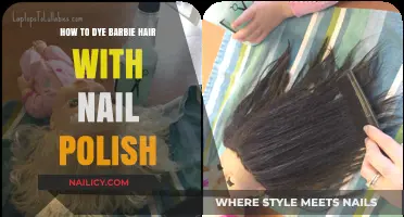 Revamp Barbie's Look: Easy Nail Polish Hair Dye Tutorial